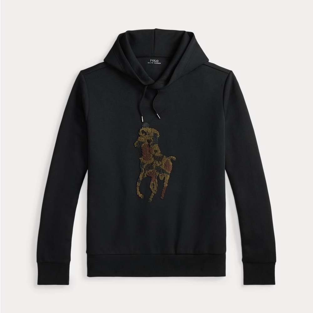 Ralph Lauren Big Pony Double-Knit Hoodie